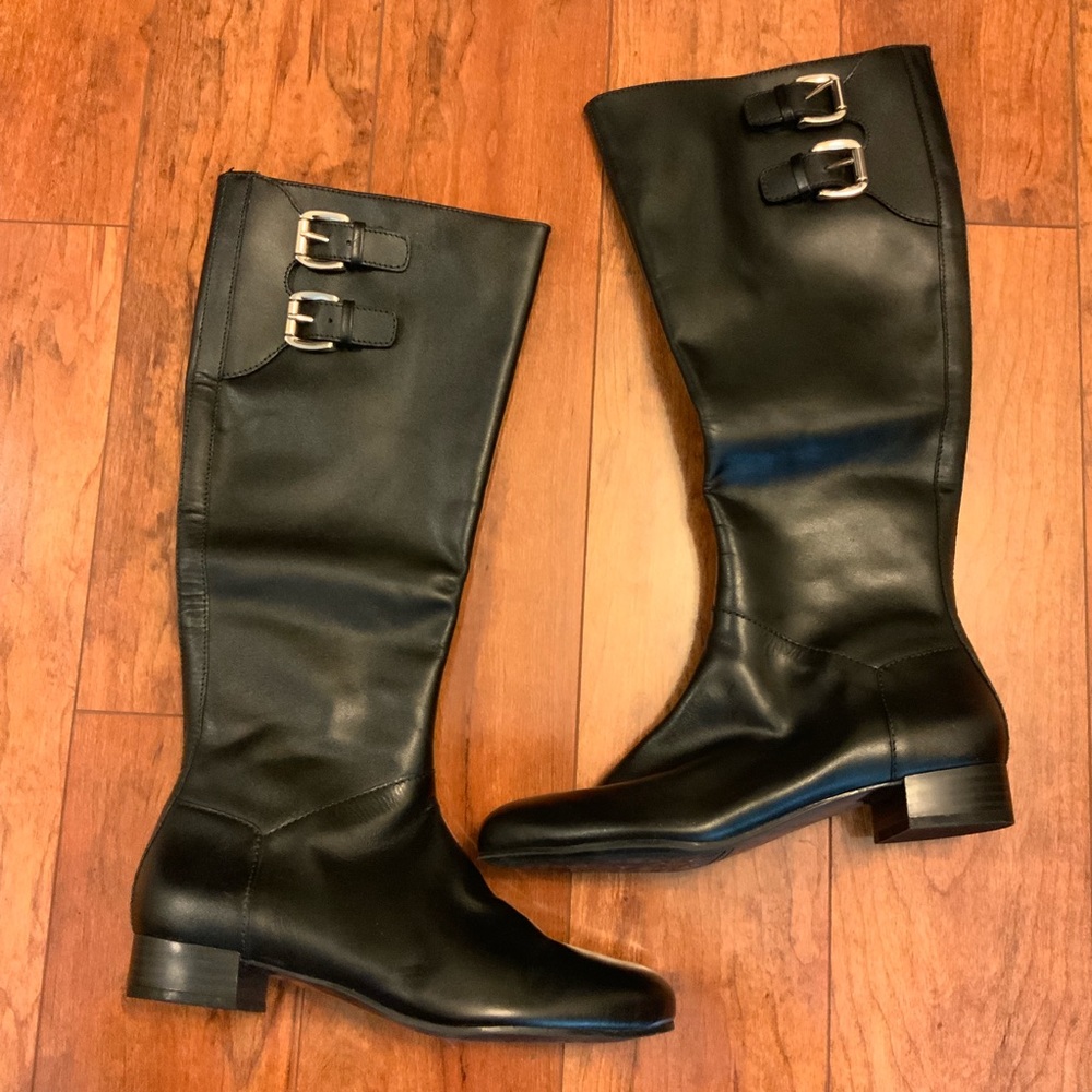 New Enzo Angiolini Leather Eamaro Boots